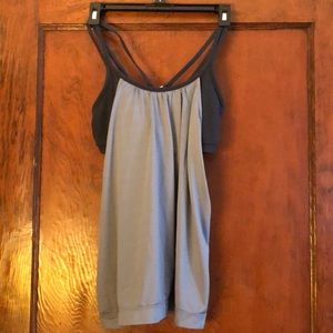 Athleta peek a boo top